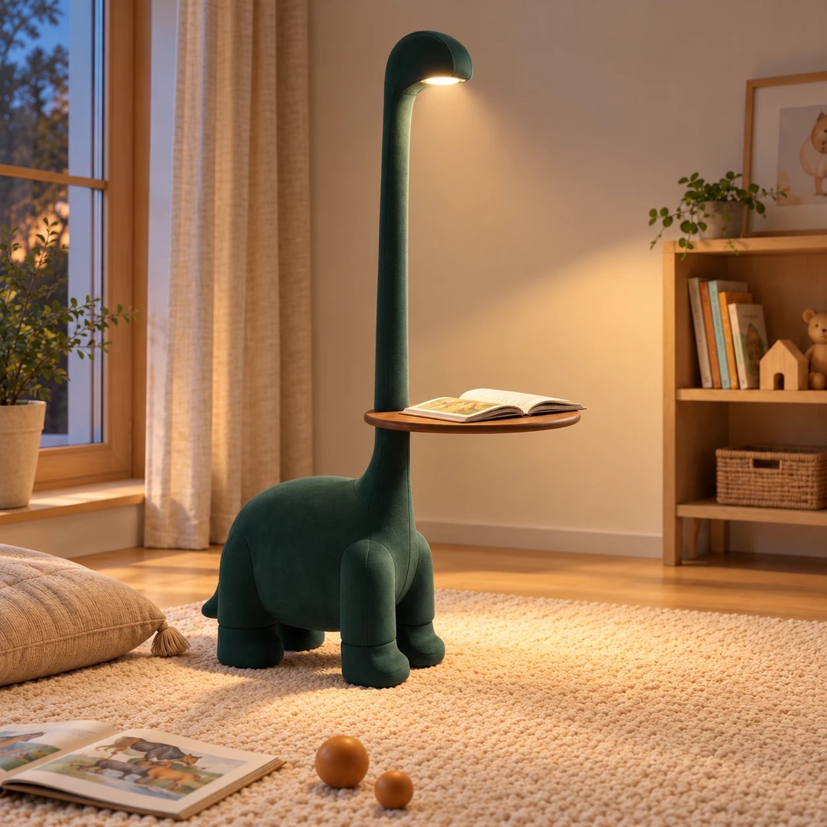 Bruno — Lamp + side table